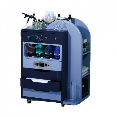 Jet oxygen equipment system includes:oxygen hair treatment machine, oxygen therapy hair care kit, protocols use, training